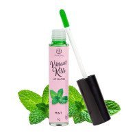 Lūpų blizgesys oraliniam seksui „Vibrant Kiss Mint“, 7 g - Secret Play
