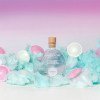 Šildantis masažo gelis „Cotton Candy Aroma“, 50 ml - Exsens