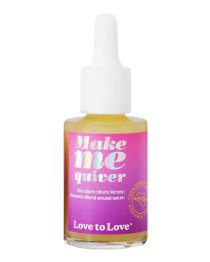 Stimuliuojantis serumas klitoriui „Make Me Quiver“, 30 ml - Love to Love