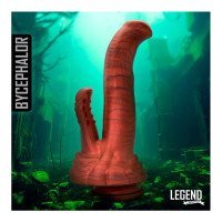 Silikoninis dvigubas dildo „Legend Bycephalor“ - Intoyou