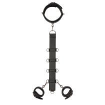 Kūno suvaržymo sistema „Wrist to Neck Restraint Set“ - EasyToys