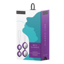 Violetinių vaginalinių kamuoliukų rinkinys „Bfit Classic“ - B Swish