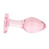 Stiklinis analinis kaištis „Anal Plug Medium“ - EasyToys