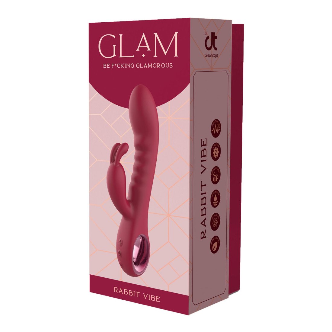 Vibratorius kiškutis „Glam Rabbit Vibe“ - Dream Toys