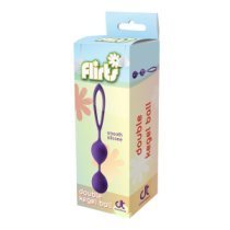 Vaginaliniai kamuoliukai „Flirts Double Kegel Ball“ - Dream Toys