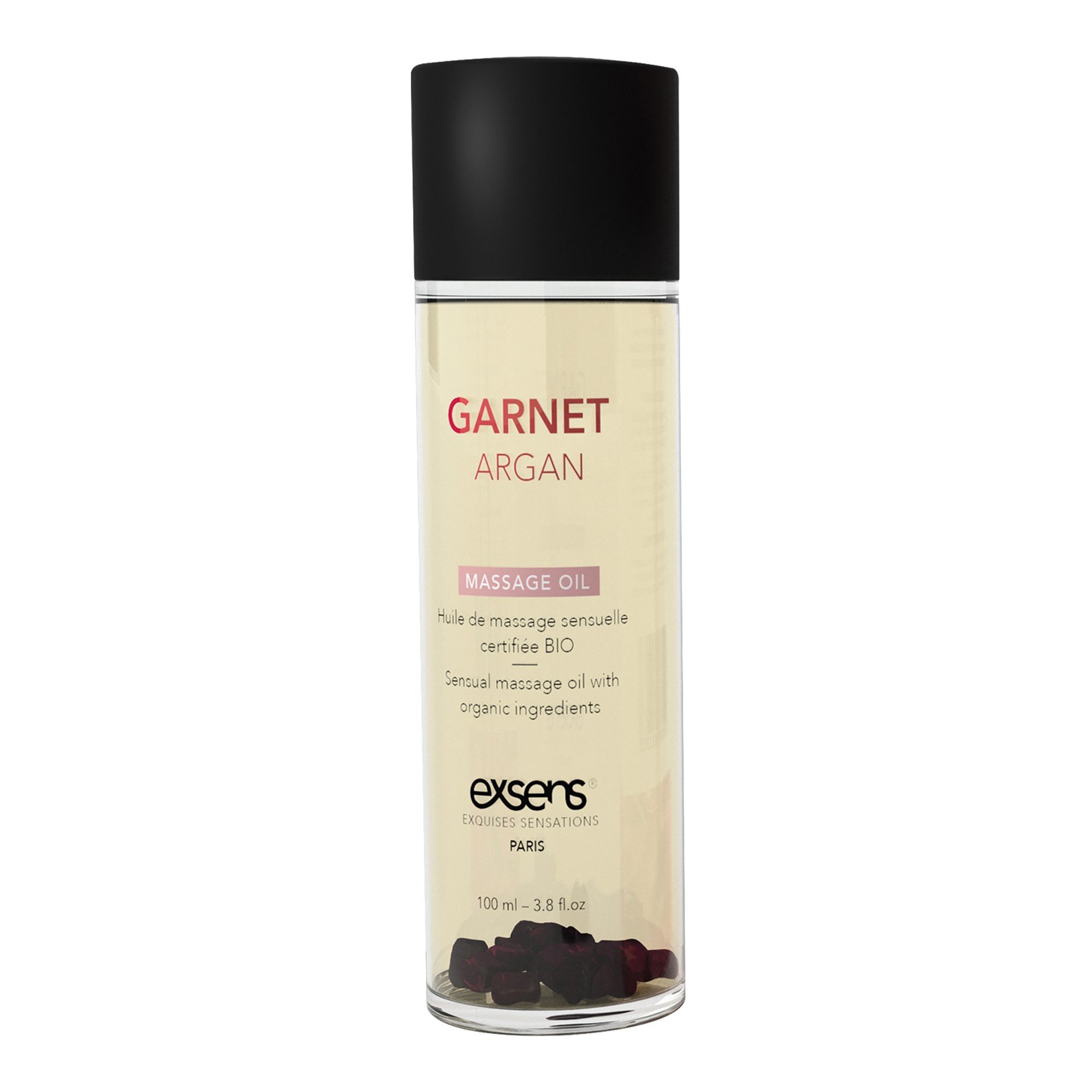 Masažo aliejus „Garnet Argan“, 100 ml - Exsens