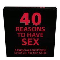 Erotinis žaidimas „40 Reasons to Have Sex“ - Kheper Games
