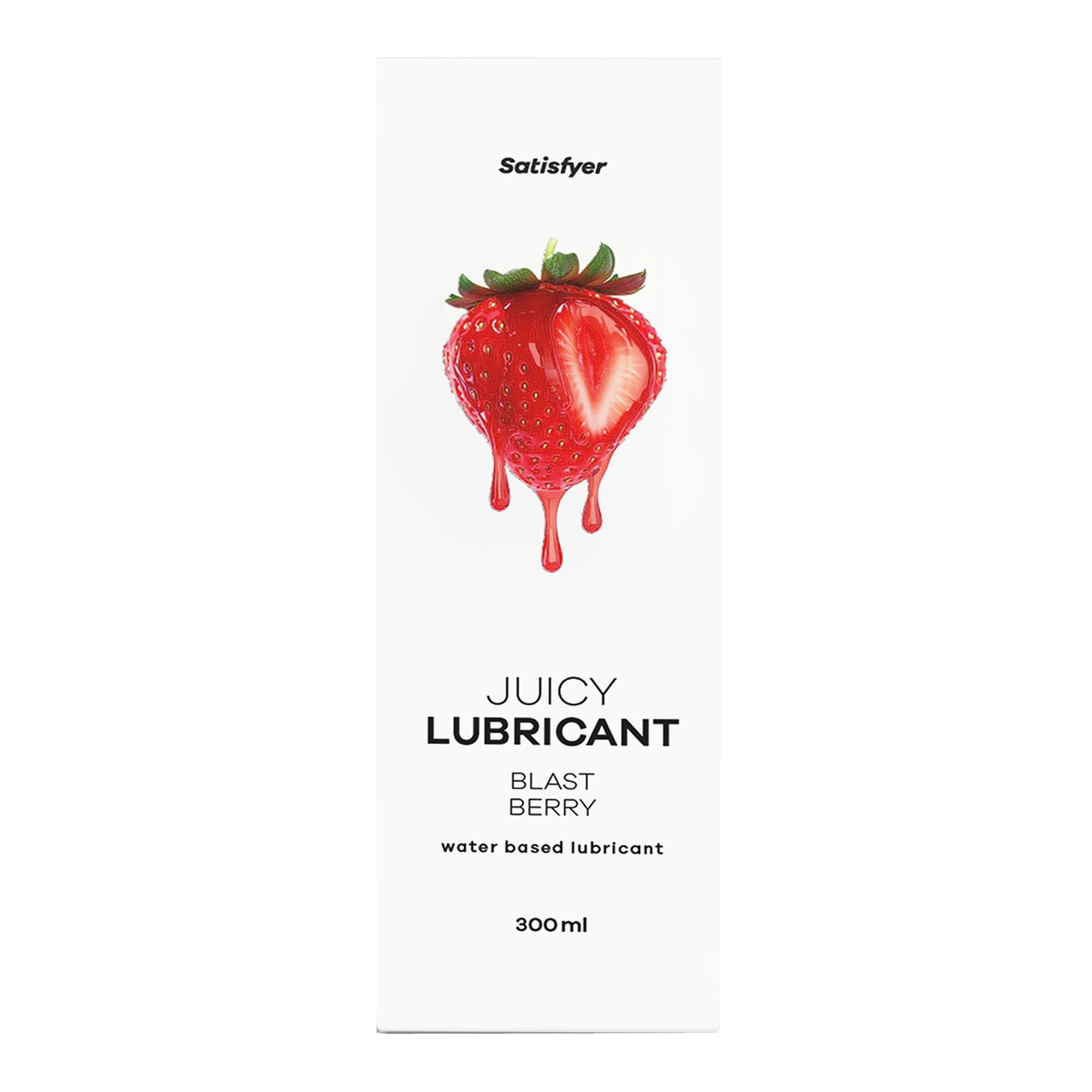 Vandens pagrindo lubrikantas „Blast Berry“, 300 ml - Satisfyer