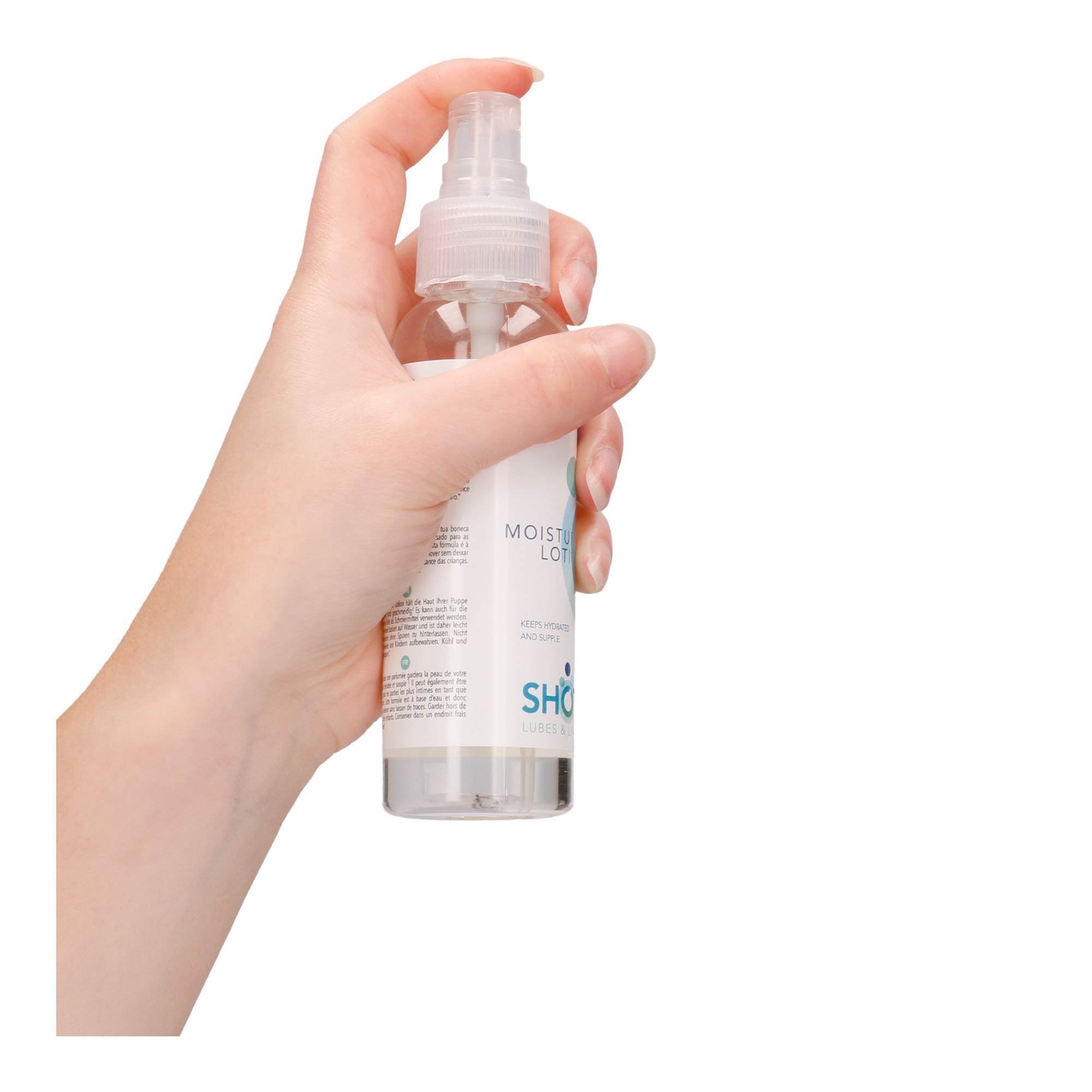 Drėkinamasis vandens pagrindo losjonas „Moisturising Lotion“, 100 ml - Shots Lubes & Liquids