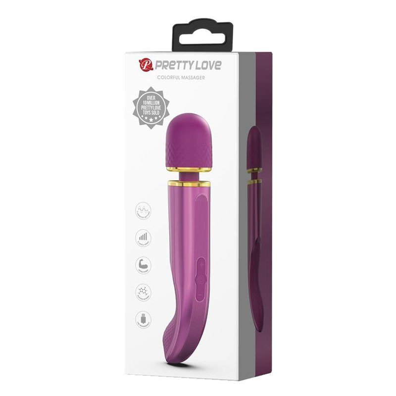 Vibruojantis masažuoklis „Colorful Massager“ - Pretty Love