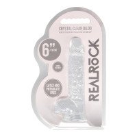 Falo imitatorius „Crystal Clear 6“ - RealRock