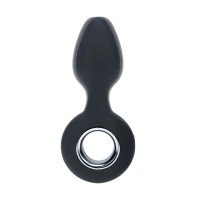 Vibruojantis analinis kaištis „Vibrating Anal Plug with Loop“ - Levelz