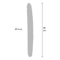 Dvigubas dildo „Foreskin Doubledong 40 cm“ - Get Real
