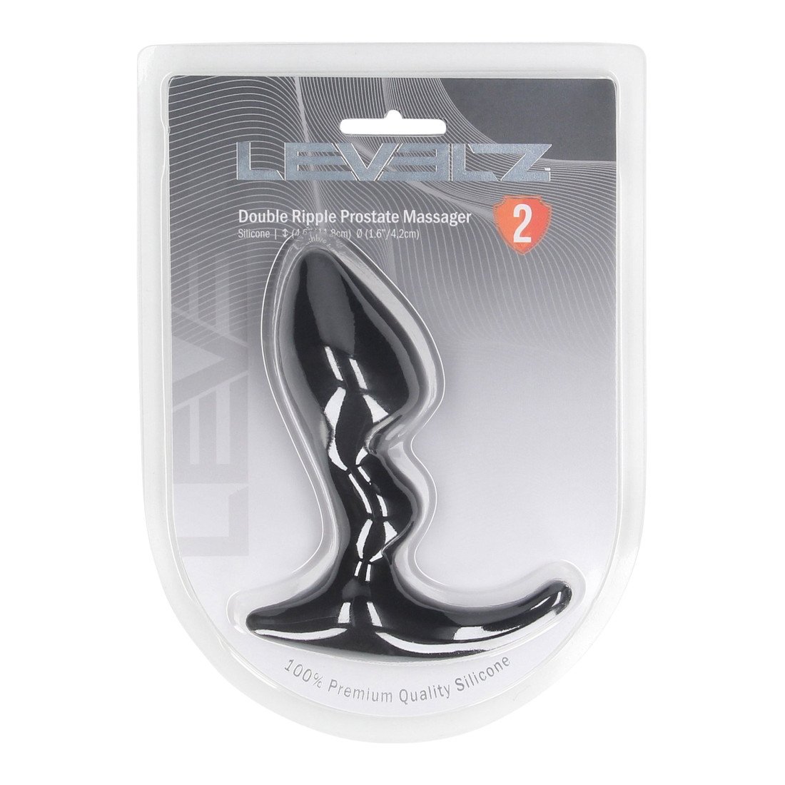 Prostatos masažuoklis „Double Ripple Prostate Massager“ - Levelz