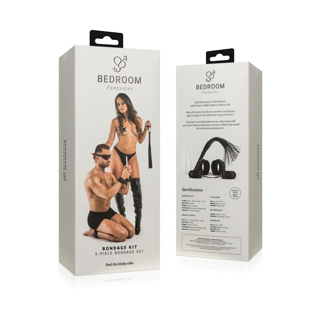Suvaržymo rinkinys „Bondage Kit“ - Bedroom Fantasies