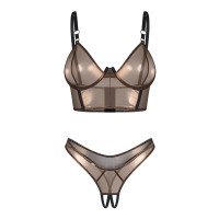 Atviras liemenėlės ir kelnaičių rinkinys „Soranna“ - Obsessive