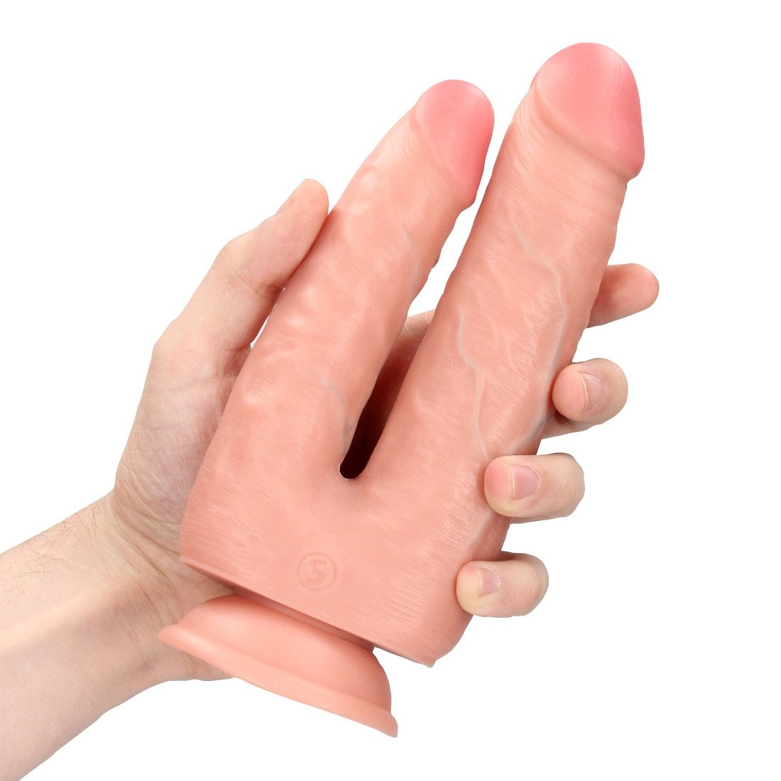 Dvigubas dildo „Double Trouble Dildo“ - RealRock