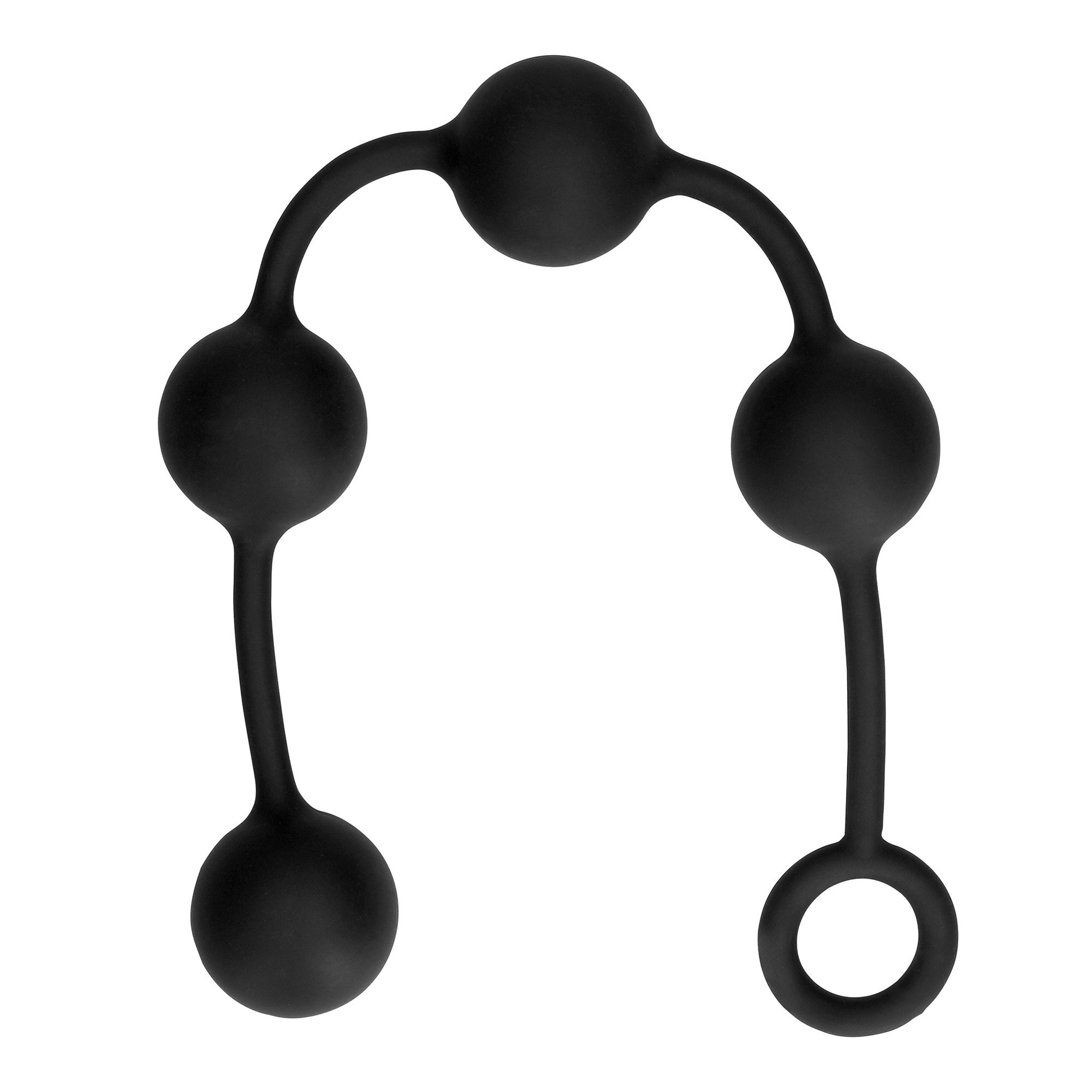 Analiniai karoliukai „Silicone Anal Balls - Large“ - Ouch!