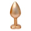 Vidutinis analinis kaištis „Pearl Gold Gleaming Love“ - Dream Toys