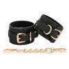 Antrankiai „Weaving patterns wrist cuff Golden Chain“ - Latetobed