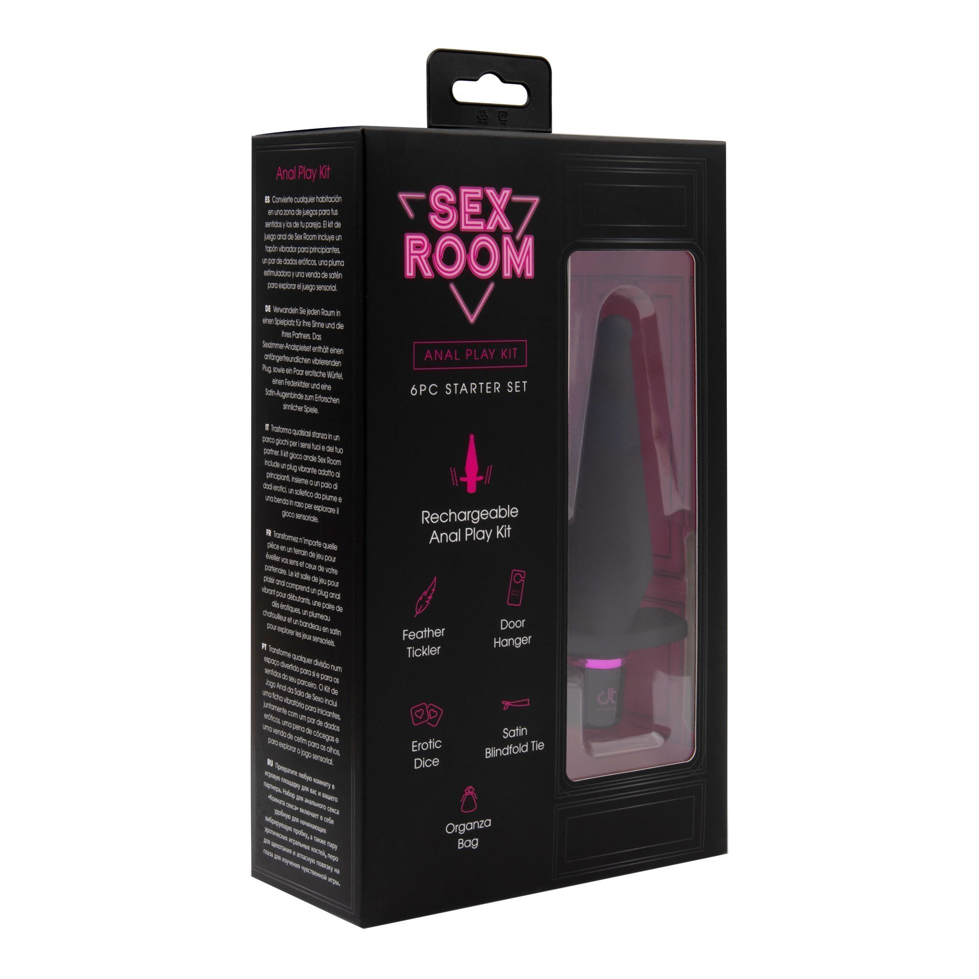 Sekso žaislų rinkinys „Sex Room Anal Play Kit“ - Dream Toys