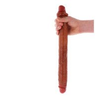 Dvigubas dildo „Foreskin Doubledong 46 cm“ - Get Real
