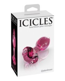 Stiklinis analinis kaištis „Icicles Nr. 79“ - Icicles