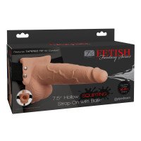 Strap-on dildo „Squirting Hollow Nr. 7,5“ - Fetish Fantasy