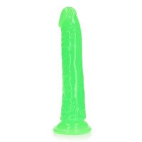 Tamsoje šviečiantis dildo „Glow in The Dark Dildo“ - RealRock