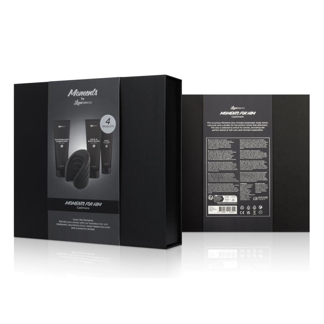 Erotinis rinkinys „Moments for Him Cashmere“ - Loveboxxx