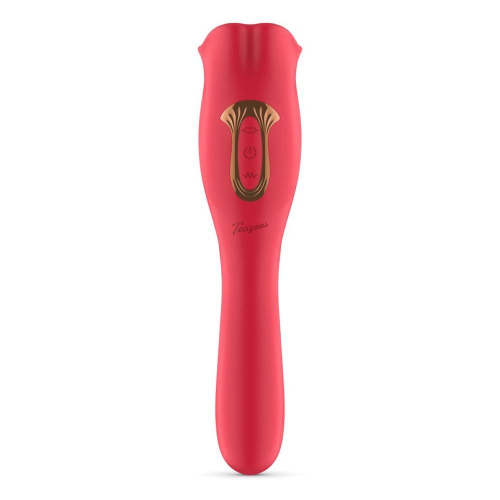 Klitorinis stimuliatorius - vibratorius „Vibrator with Licking Simulator“ - Teazers