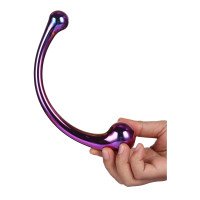 Stiklinis dildo „Curved Big Wand“ - Dream Toys