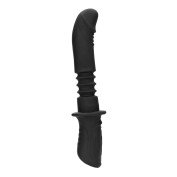 Automatinis vibratorius „Handheld Silicone Vibrating and Thrusting Dildo“