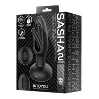Vibruojantis analinis kaištis „Sasha“ - Intoyou
