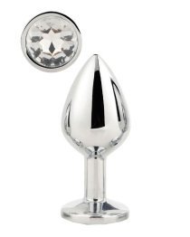 Vidutinis analinis kaištis „Silver Gleaming Love“ - Dream Toys