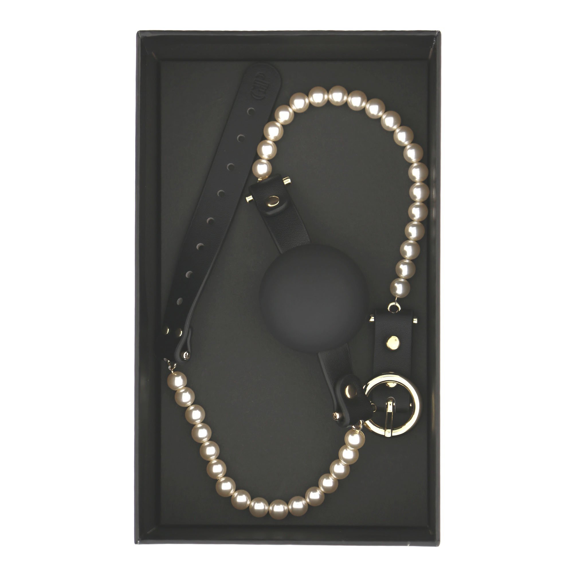 Burnos kaištis „Majestic Pearl Mouthgag“ - Guilty Pleasure