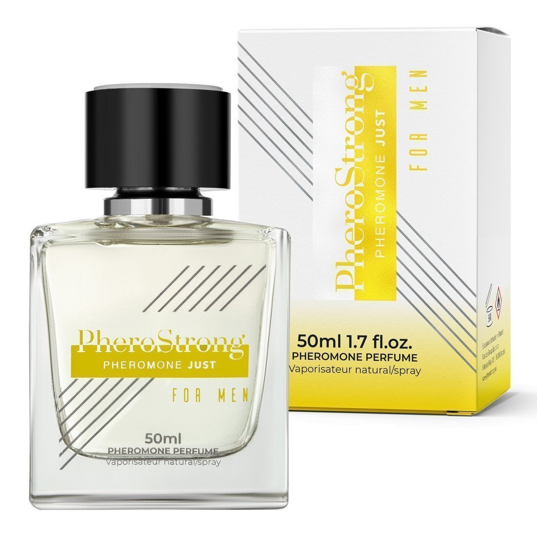 Feromoniniai kvepalai vyrams „Just for Men“, 50 ml - PheroStrong