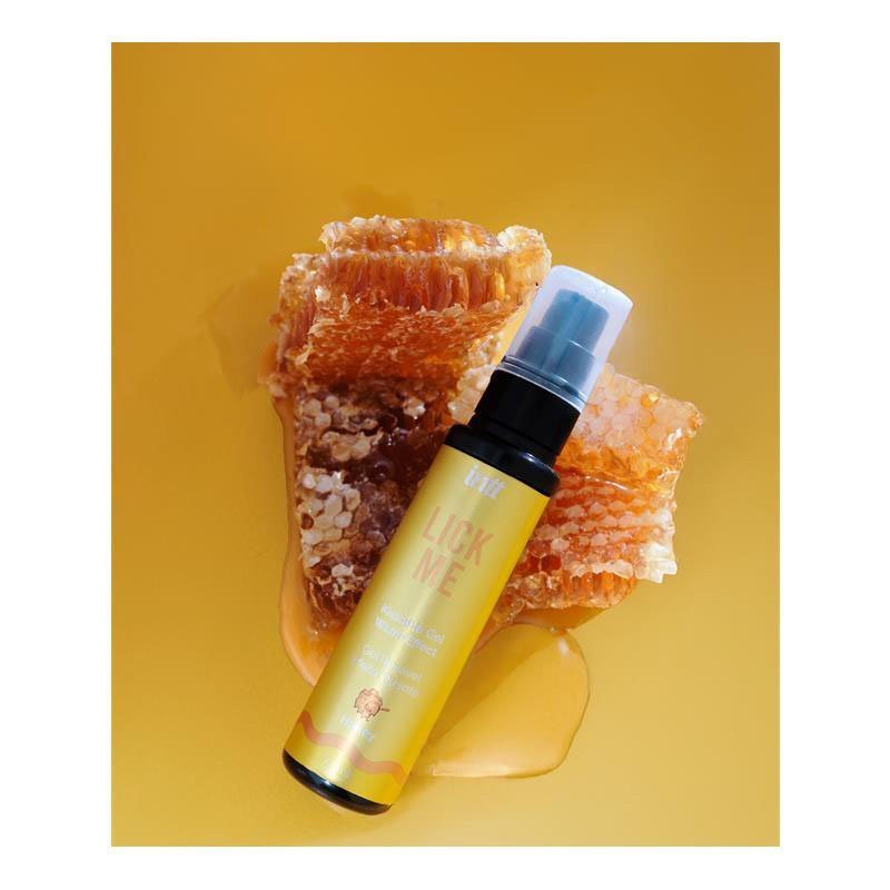 Šildantis gelis oraliniam seksui „Lick Me Honey“, 50 ml - Intt
