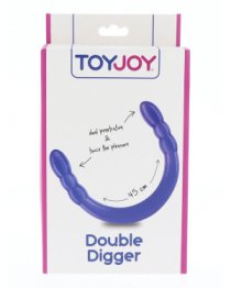 Dvigubas dildo „Double Digger“ - ToyJoy