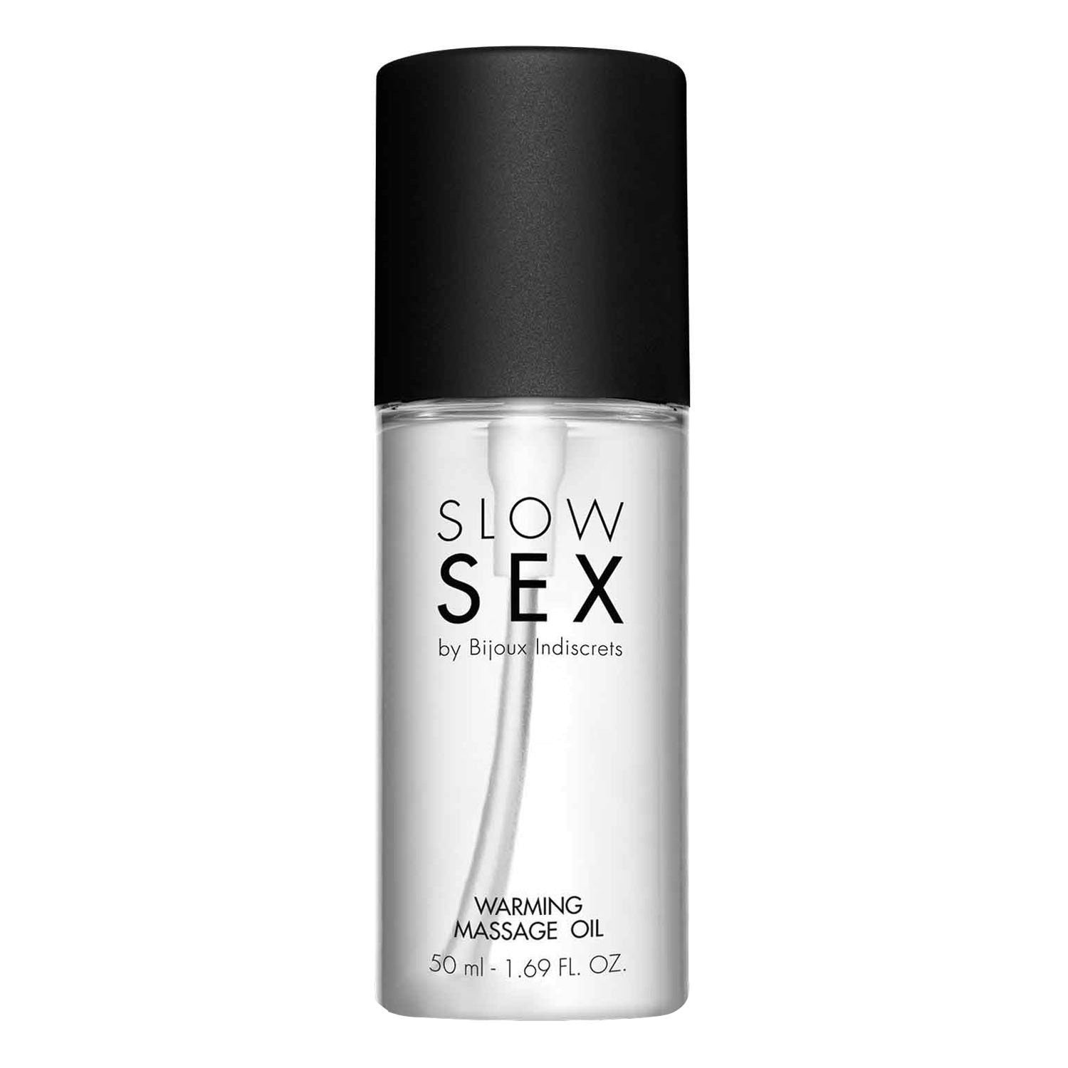 Šildantis masažo aliejus „Slow Sex“, 50 ml - Bijoux Indiscrets