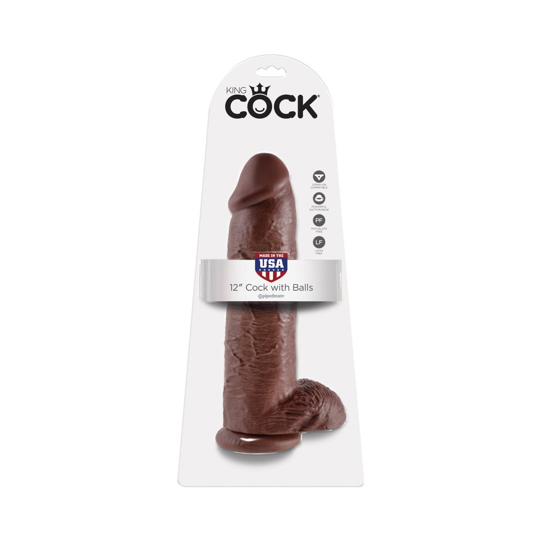 XXL falo imitatorius „Cock with Balls Nr. 12“ - King COCK