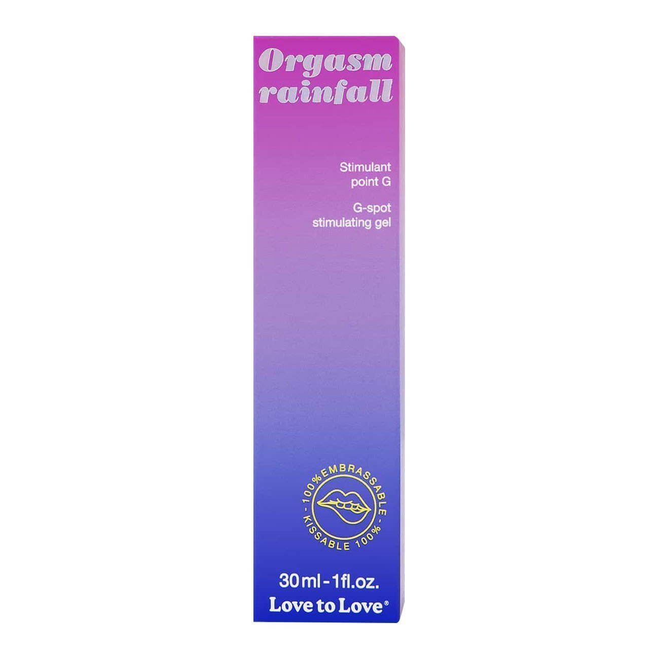 Stimuliuojantis gelis G taškui „Orgasm Rainfall“, 30 ml - Love to Love