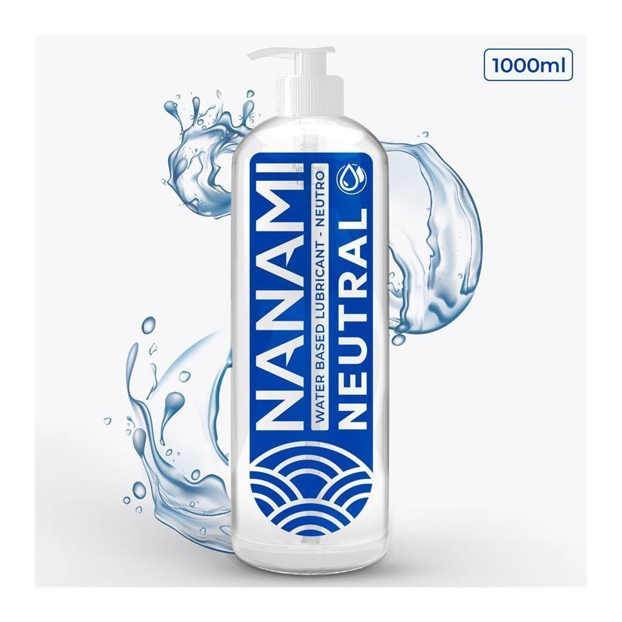 Vandens pagrindo lubrikantas „Neutral“, 1000 ml - Nanami