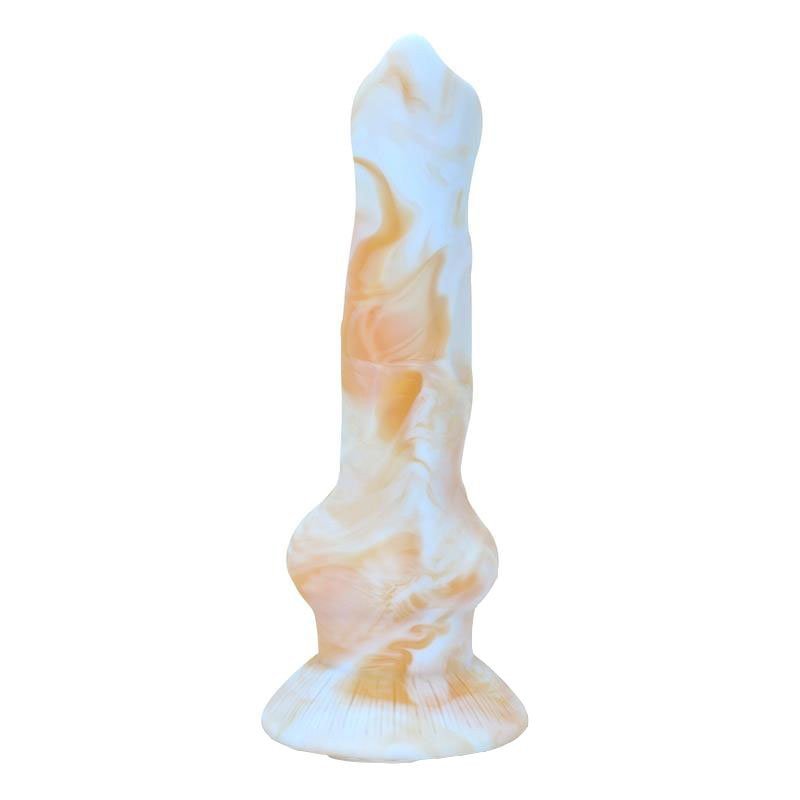 Silikoninis dildo (pažeista pakuotė) „Legend Houndre“ - Intoyou