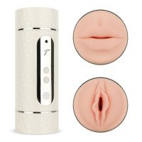 Vibruojantis dvipusis masturbatorius „Electric Masturbator“ - Teazers