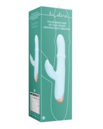 Vibratorius kiškutis „Pulse Wave and Up-and-Down Moving Ring Vibrator“ - Loveline