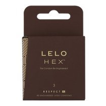 Dideli prezervatyvai „HEX Respect XL“, 3 vnt. - LELO