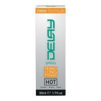 Ejakuliaciją nutolinantis purškalas „Hot Delay“, 50 ml - Hot