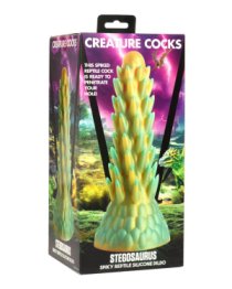 Silikoninis dildo „Stegosaurus“ - XR