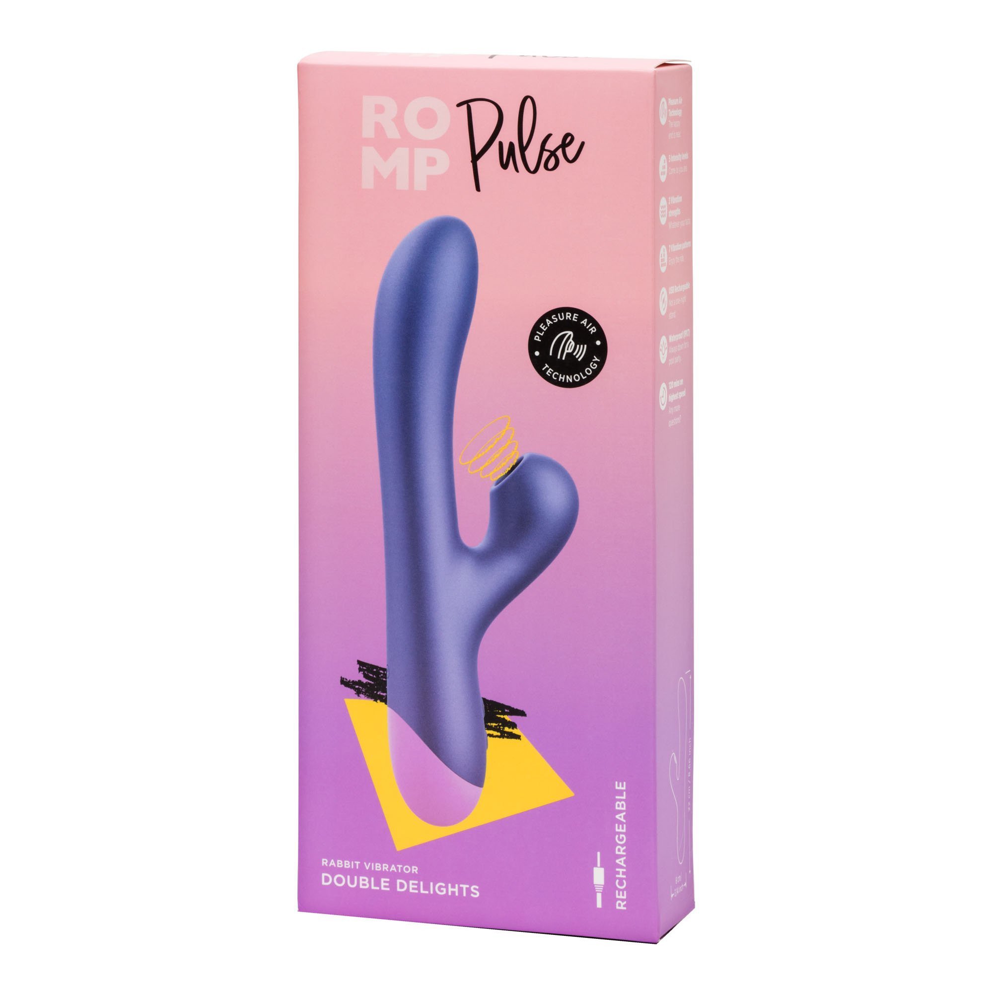 Vibratorius kiškutis „Pulse“ - Romp